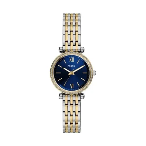 Fossil Montre Fossil Carlie Mini Bleu