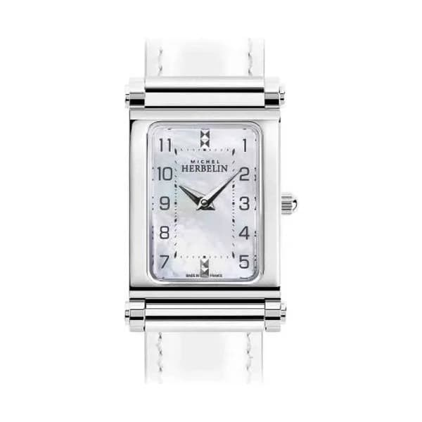 Michel Herbelin Montre Antares Personalisable- Boîtier Steel Edition - H17048AP29