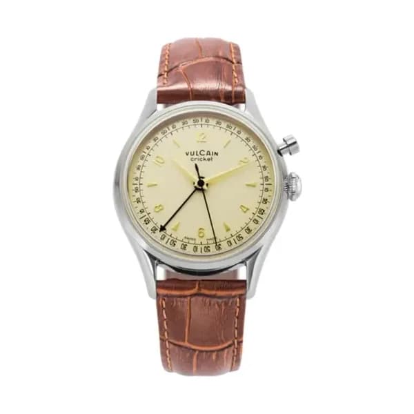 Vulcain Cricket Tradition 39 Mm Eggshell