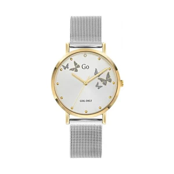 GO Mademoiselle Montre GO Mademoiselle Collection SS22 en Acier Argenté