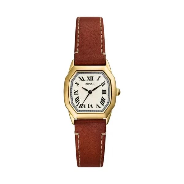 Fossil Montre Fossil Collection Harlow en Cuir Marron