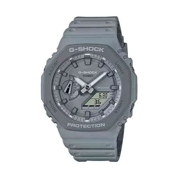 Casio Montre GShock Classic - Série GA-2100 - Gris 48.5 x 45.4 mm- GA-2110ET-8A