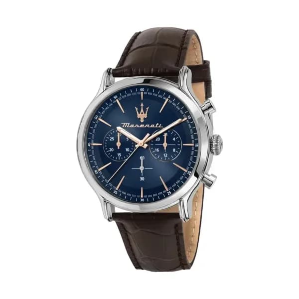 Maserati Montre Analogique Homme Maserati Cuir Marron R8871618014