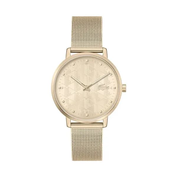 Lacoste Montre Lacoste Crocorigin Bicolore Doré / Rose