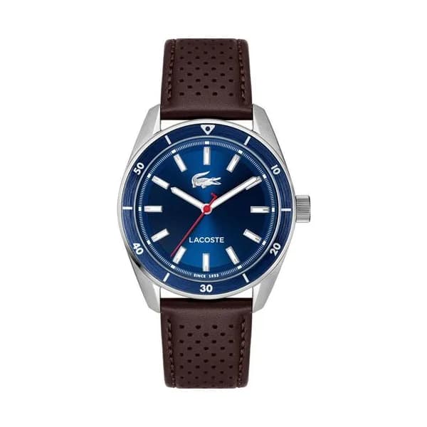 Lacoste Montre Lacoste Collection Boston en Cuir Marron