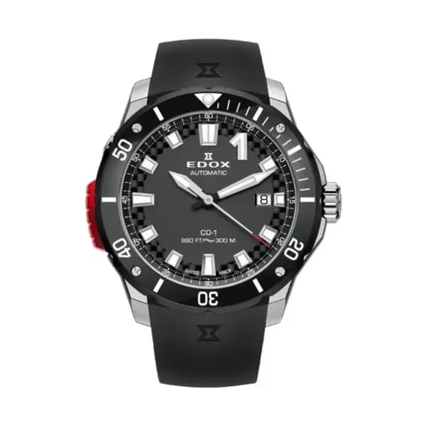 Edox Montre CO-1 Date Automatic 80137-3NR-CANN
