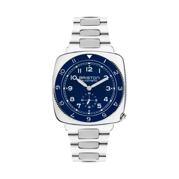 Briston Montre Clubmaster Legend Petite Seconde Acier Bleu 241639.PS.L.15.SB
