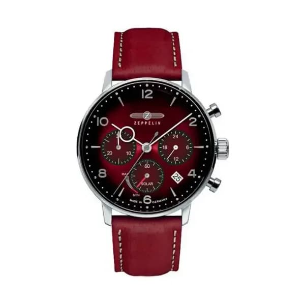 Zeppelin Montre Hindenburg Chronograph Solar 8086-2