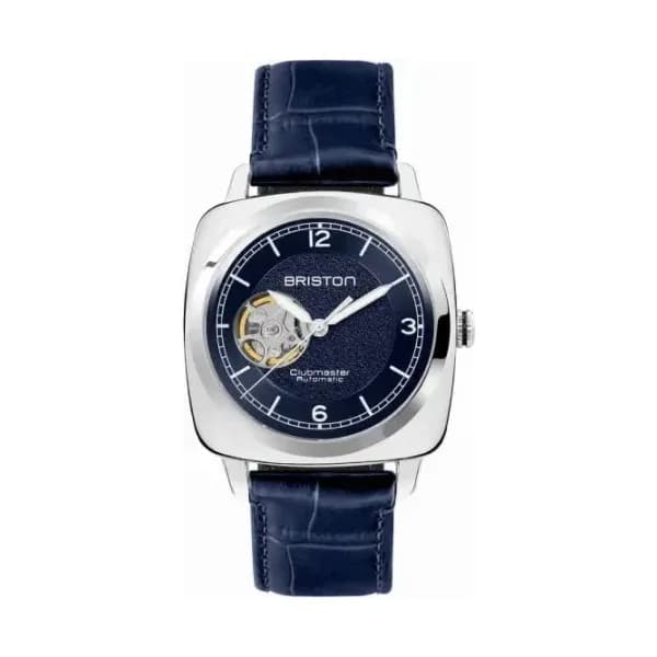 Briston Montre Briston Clubmaster Legend Classic Open Acier Cadran Bleu