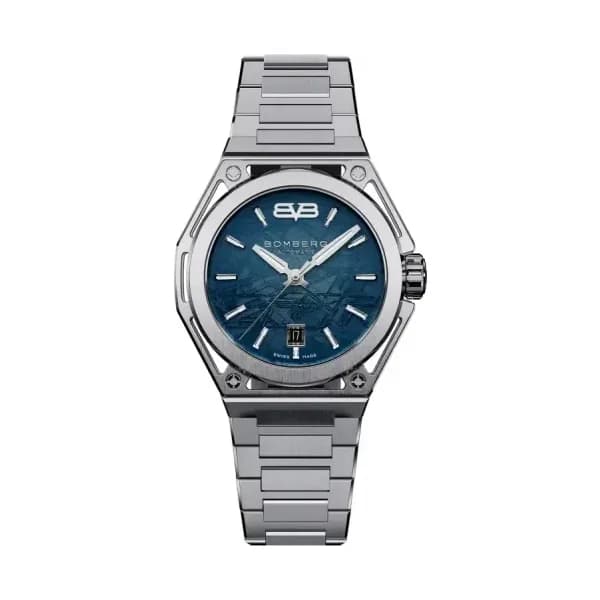 BOMBERG Montre Edge Cosmos Celeste B7742ASS.07-8.12