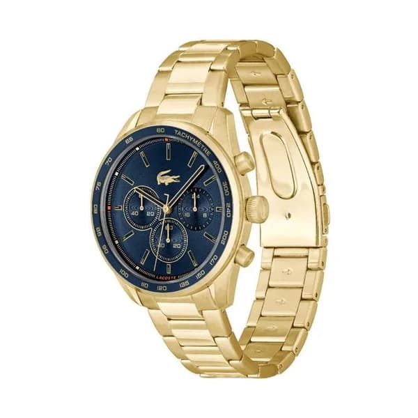 Lacoste Montre Lacoste Collection Boston en Acier et PVD Doré