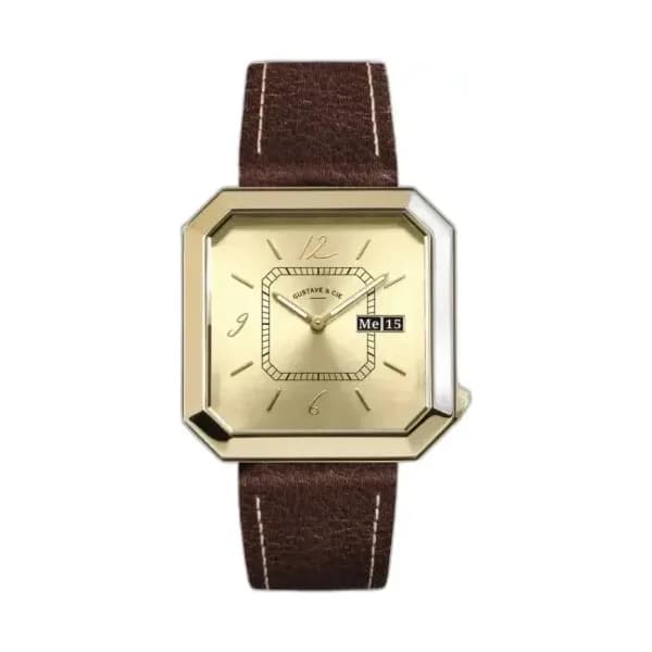 Gustave & Cie Montre Marie 12H classique - champagne
