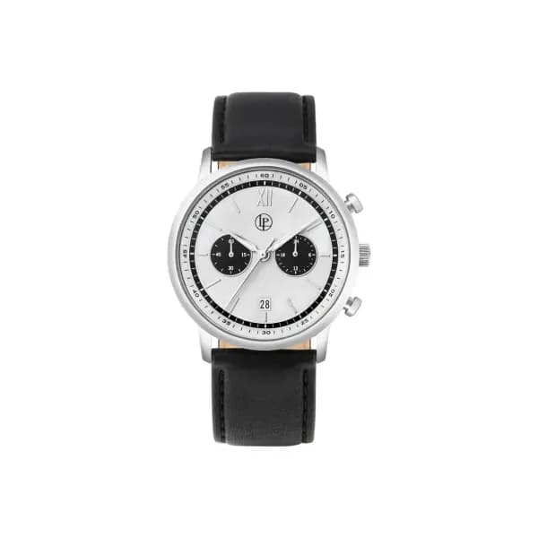 Louis Pion Montre quartz Homme Auguste Blanc