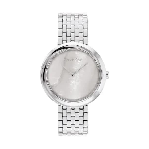 Calvin Klein Montre Calvin Klein Twisted Bezel Gris