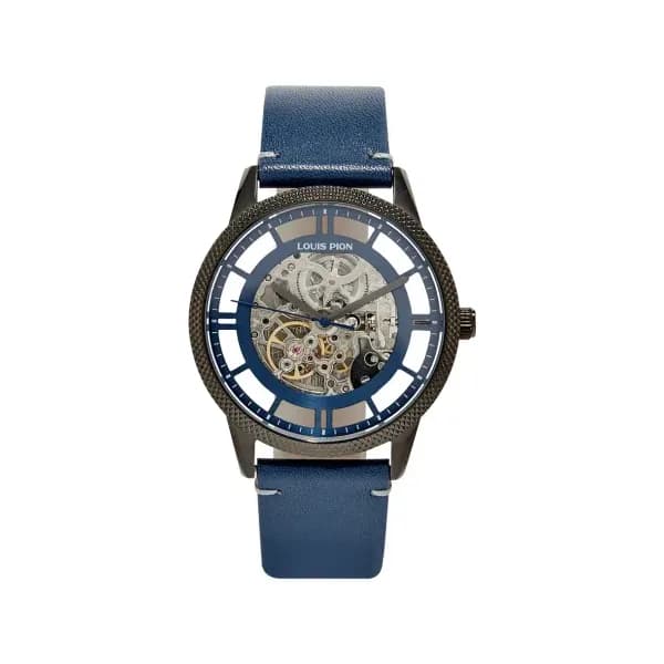 Louis Pion Montre automatique Homme Achille Bleu