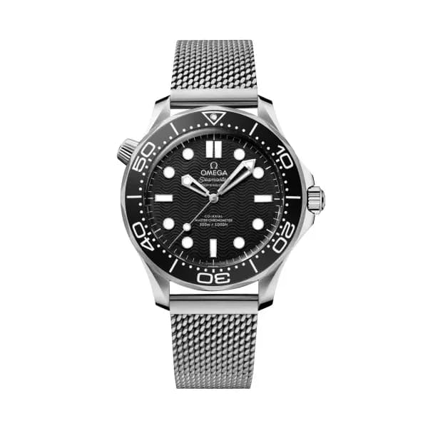 Omega Seamaster 42 mm, acier sur acier