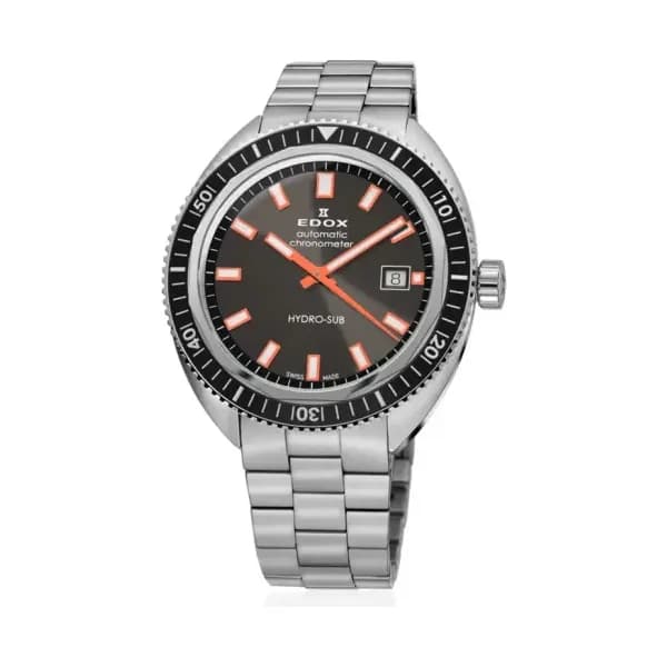 Edox Montre Hydro-Sub Date Automatic Chronometer 80128-3NM-GINO