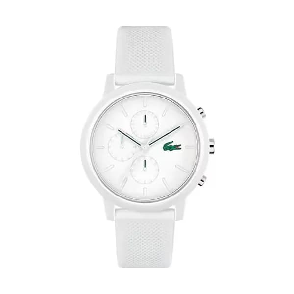 Lacoste Montre Analogique Homme Lacoste Silicone Blanc 2011246 - Cleor