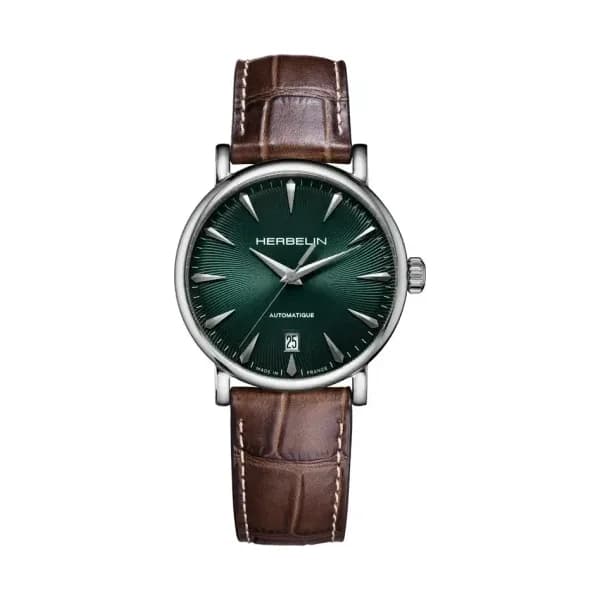 Michel Herbelin Montre automatique Homme Inspiration Vert ombré
