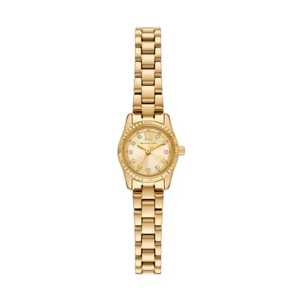 Michael Kors Montre Michael Kors Collection Micro Petite Lexington en Acier et PVD Doré