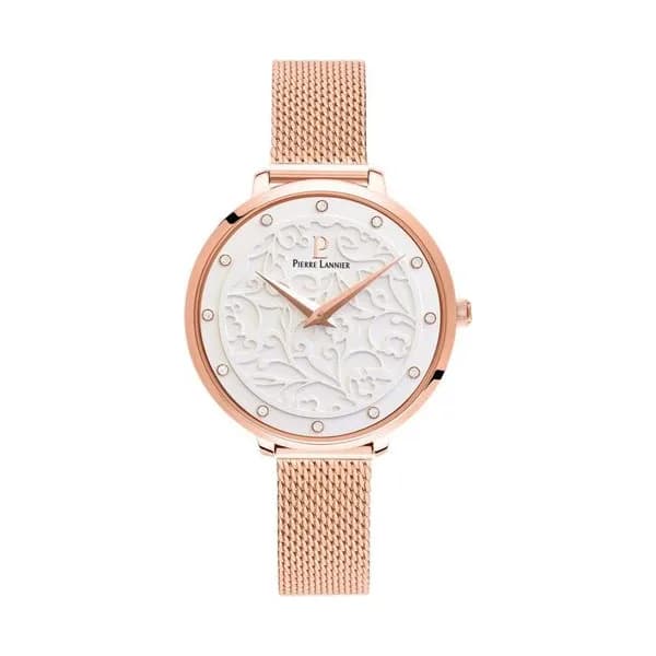 Pierre Lannier Montre Pierre Lannier en Acier Doré Rose