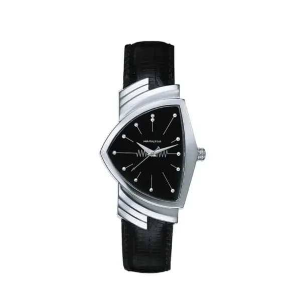 Hamilton Montre quartz Mixte Ventura Noir