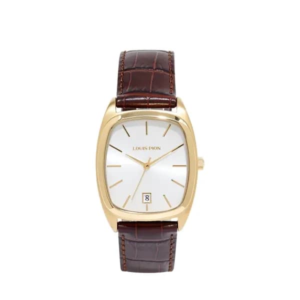 Louis Pion Montre quartz Homme ARSÈNE Blanc