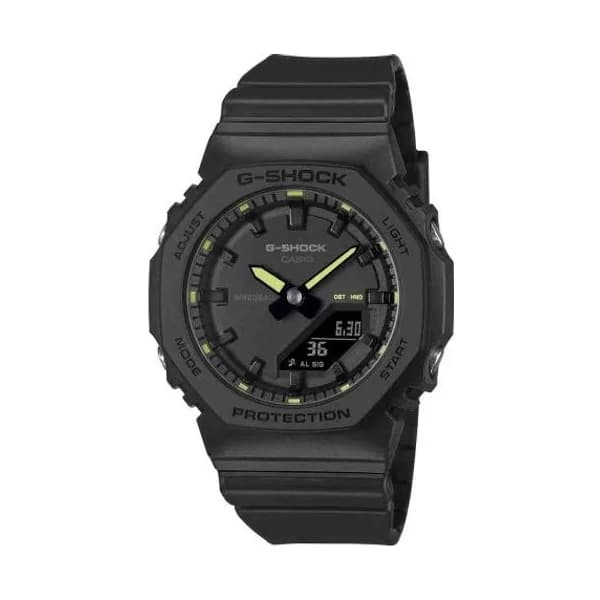Casio Montre GShock Classic - Série GMA- P2100SA - Noir Vert fluo 46 x 40.2 mm- GMA-P2100SA-1A2