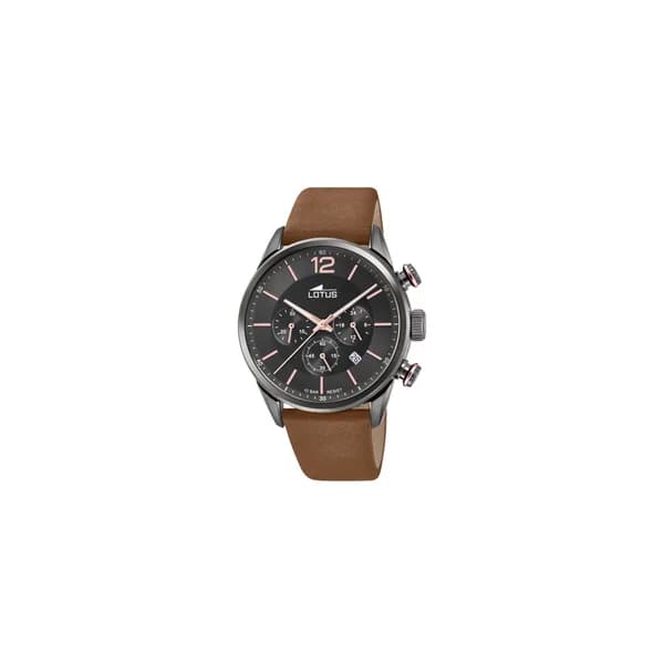 Lotus Montres Montre Lotus en Cuir Marron