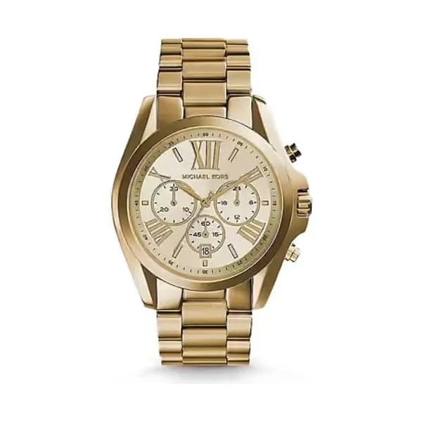Michael Kors Montre Femme MICHAEL KORS en Acier Jaune Etanche