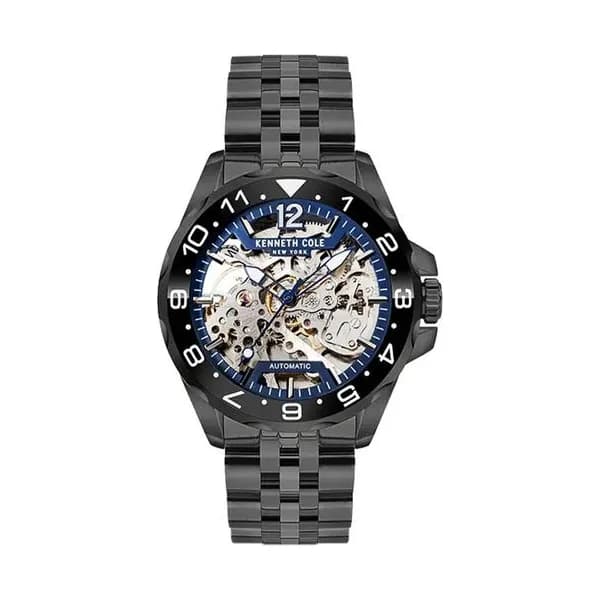 Kenneth Cole Montre Automatique Kenneth Cole en Cuir Marron