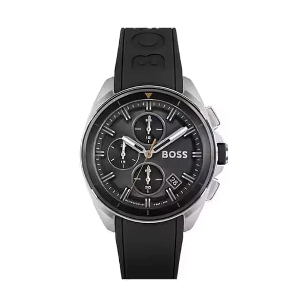 Hugo Boss Montre Homme BOSS BLACK ATHLEISURE en Silicone Noir