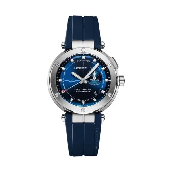 Michel Herbelin Montre Herbelin Newport Maréographe 35th Anniversary Homme Quartz Maréographe - 24688A15CB