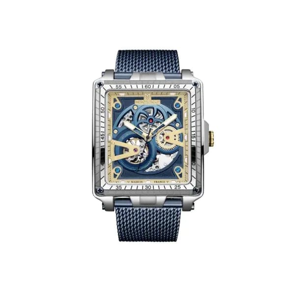 Montignac Montre quartz Homme Rampart Bleu