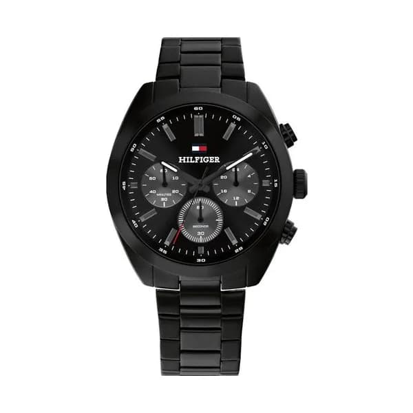 Tommy Hilfiger Montre Tommy Hilfiger Collection Hudson en Acier et PVD Noir