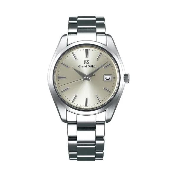 Grand Seiko Montre Grand Seiko Heritage quartz cadran champagne bracelet acier 40 mm