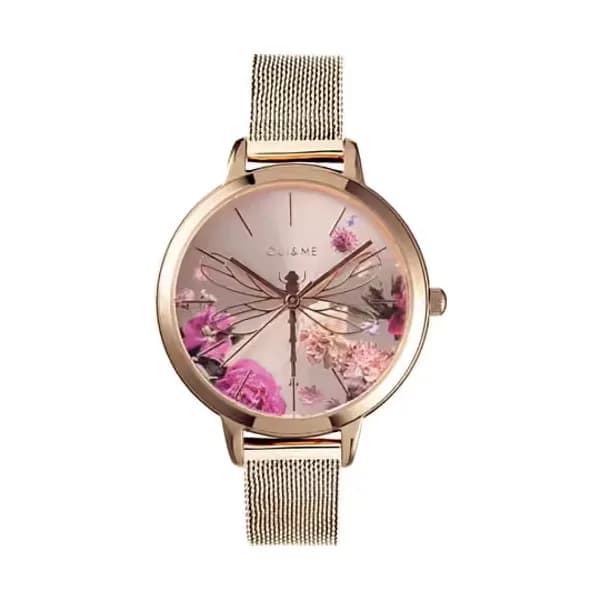Oui & Me Montre Analogique Femme Oui&me Acier Rose ME010342