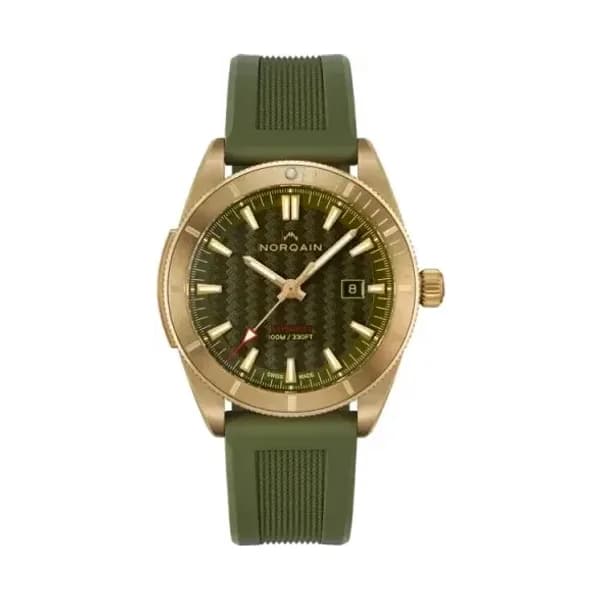 NORQAIN Montre Norqain Adventure Sport Bronze Bracelet Caoutchouc