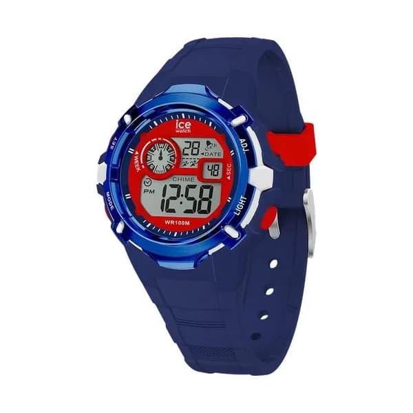 Ice Watch Montre Ice Watch Collection Ice Digit Explorer en Silicone Bleu
