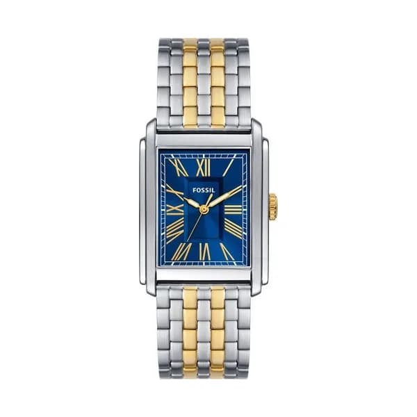 Fossil Montre Fossil Collection Carraway en Acier et PVD Bicolore
