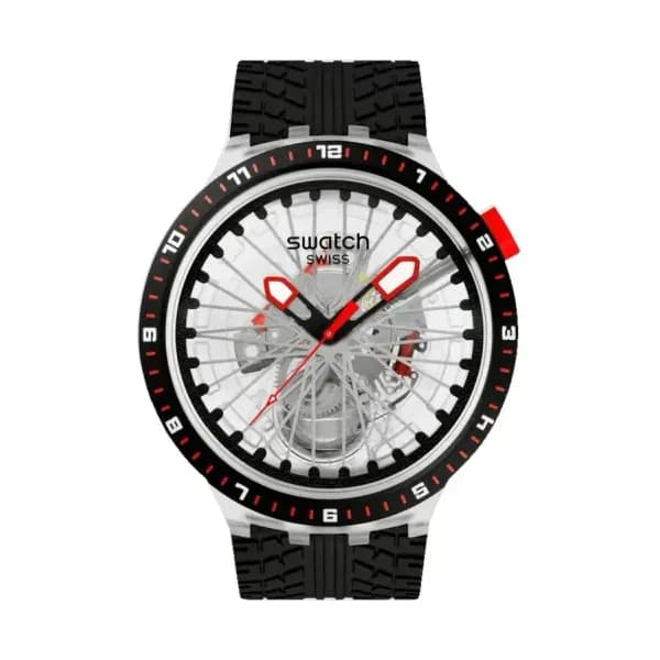 Swatch Montre Swatch Proteam Collection the Pligrim - Tread on it SB05K103