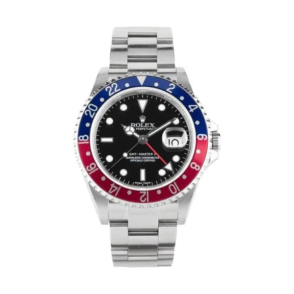 Rolex Montre Rolex GMT-Master II 2007 Ref. 16710BLRO Full Set 40 mm