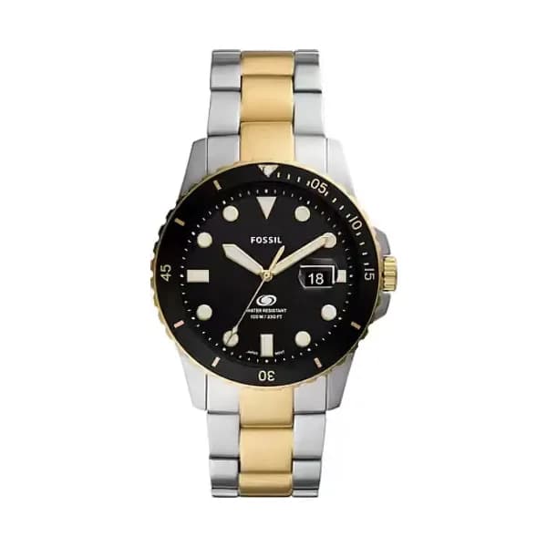 Fossil Montre Homme FOSSIL FOSSIL BLUE en Acier Bicolore
