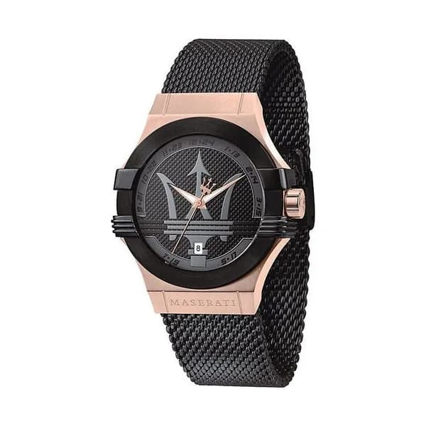 Maserati Montre Maserati en Acier Noir