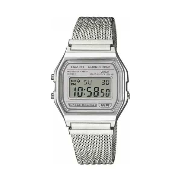 Casio Montre quartz Mixte Vintage Gris