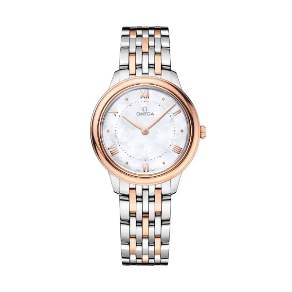 Omega De Ville 30 mm, acier - or « Sedna™ » sur acier - or « Sedna™ »