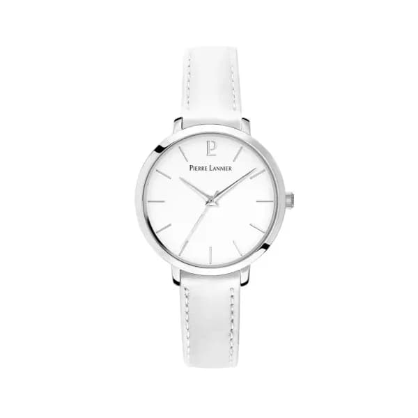 Pierre Lannier Montre quartz Femme Chouquette Blanc