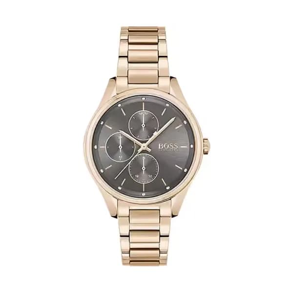 Hugo Boss Montre Femme HUGO BOSS BLACK SPORT LUX en Acier Rose