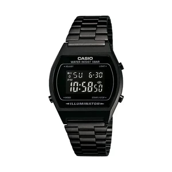 Casio Montre Homme CASIO en Acier Noir Etanche