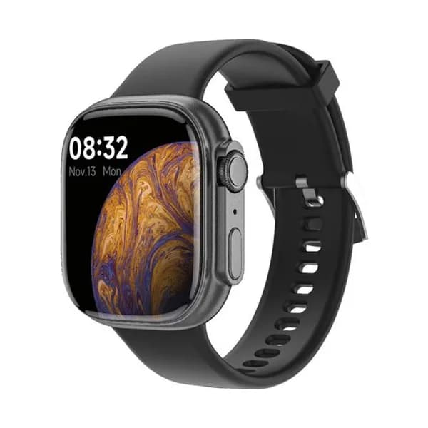 Smarty Montre Connectée Smarty Collection Powerful Amoled en Silicone Noir